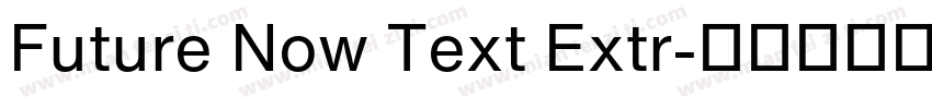 Future Now Text Extr字体转换